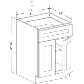 Sink Bases (12 - HIS)