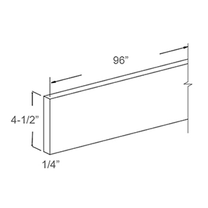 Mouldings - Toe Kick (18 - GCS)
