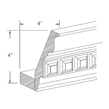 Dentil Crown with Base (2 - RPG)