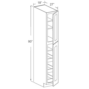 Pantry Cabinet - 90” High (2 - CMG)