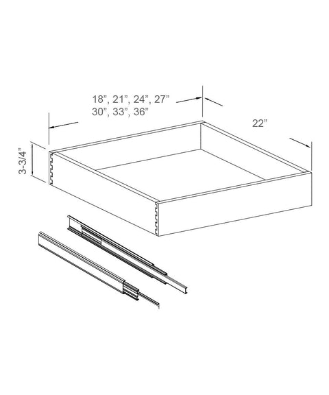 Rolled-out Drawer (18 - DSW)