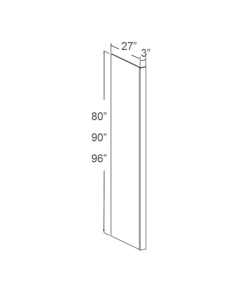 Refrigerator Panel with Return Filler (2 - CMG)
