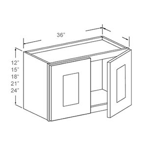 Refrigerator Cabinets - 36" Wide (18 - PMWG)