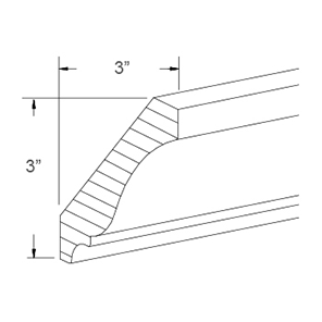 Crown Moulding - CM  (SAGS)