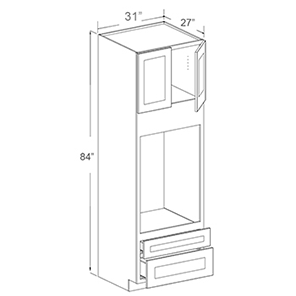 High Oven Cabinets (12 - HIS)