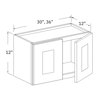 Wall Cabinet - 12" High (2 - RPE)