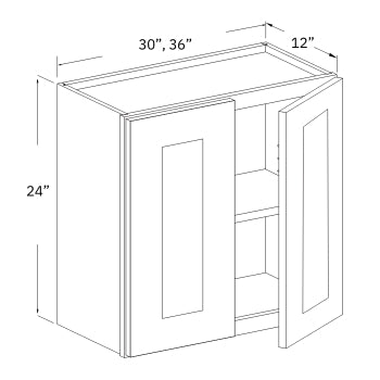 Wall Cabinet - 24" High (2 - RPE)