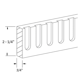 Wide Dentil (2 - CHG)