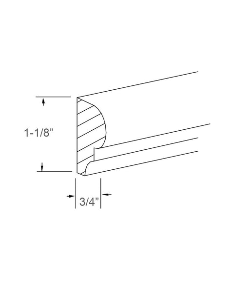 Mouldings - Chair Rail (CGS)