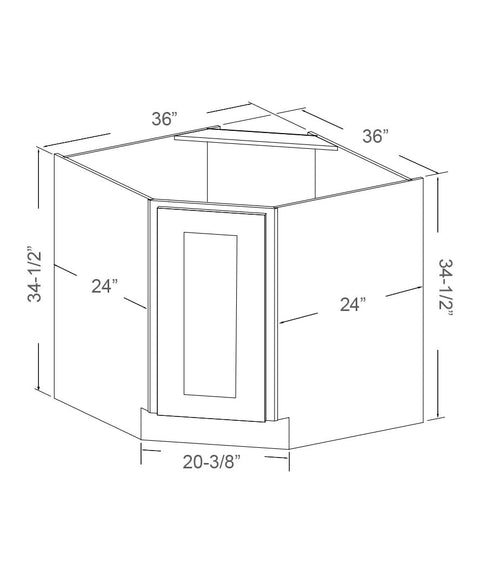 Base Diagonal Sink (2 - DS)
