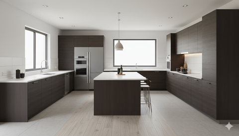 Cabinets that balance craftsmanship, comfort, and cost.