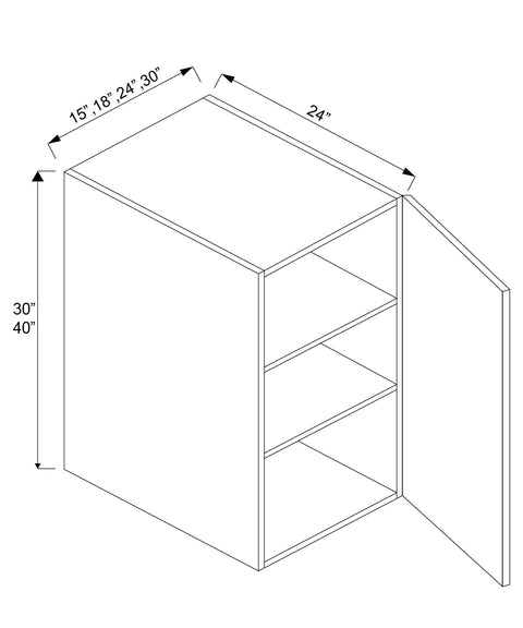 Utility Cabinet - Upper Pantry (HGW)