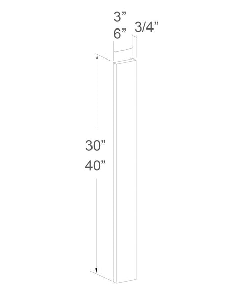 Fillers - Wall Filler - 3" Wide (FGS)