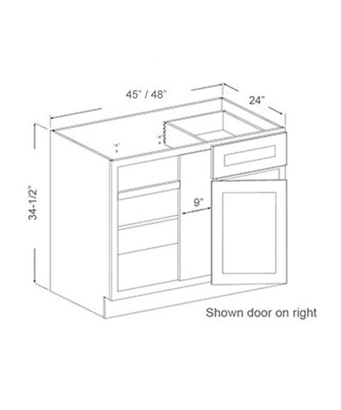 Blind Base Corner  (HGW)