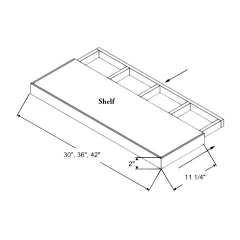 Floating Shelf (12-WAO)